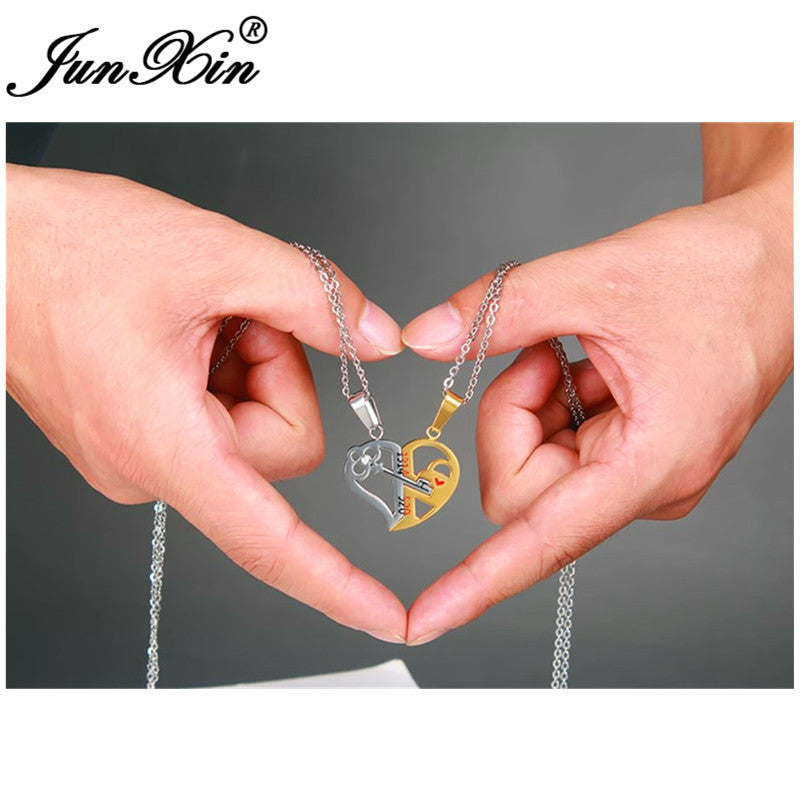 Love Key Combination Couple Necklace