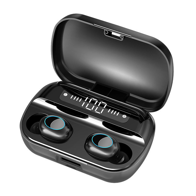 Compatible with Apple , Bluetooth Headset Wireless Mini Charging Sports For Vivo Apple Huawei Oppo In-ear Earplugs