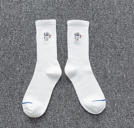 Astronaut All-match Tube Socks