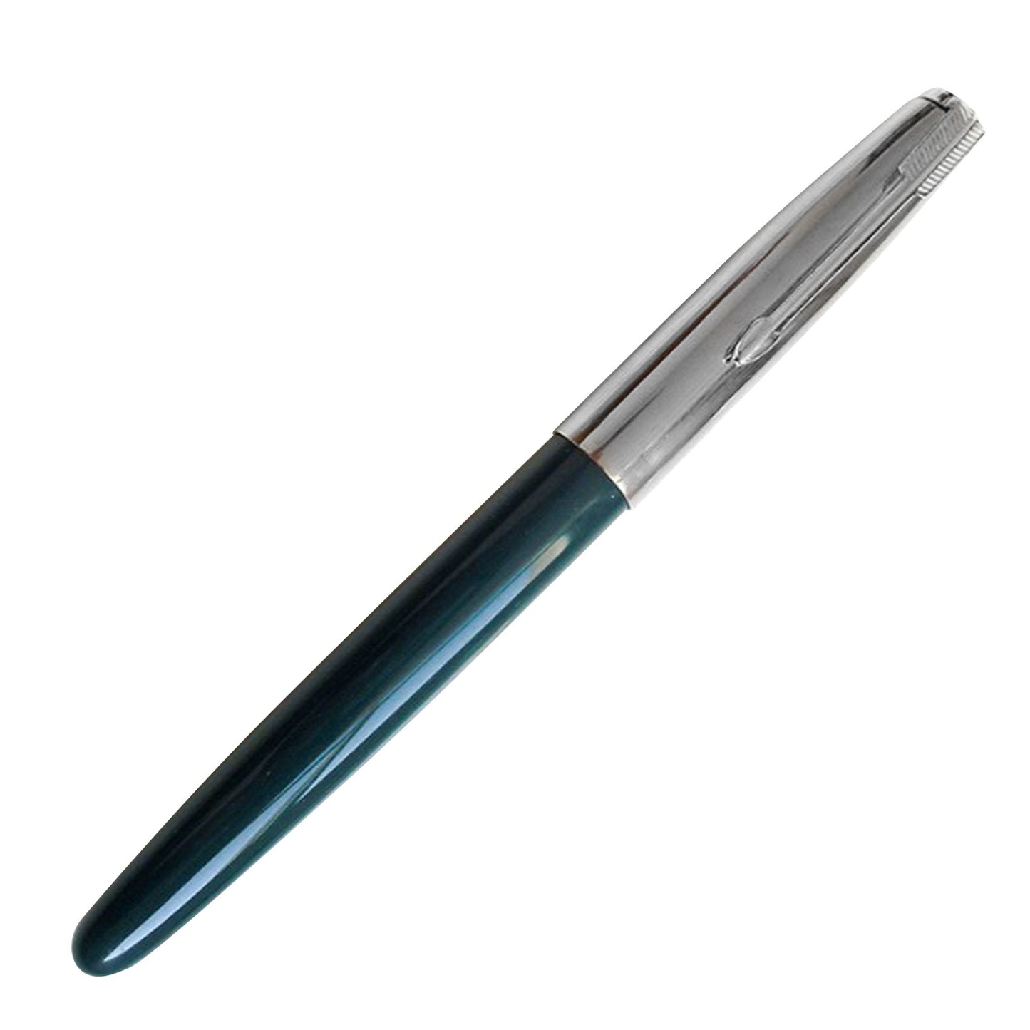 Fountain Pen Green 0.5mm Iridium Retro Classic Smooth Writing Portable Pen for Student