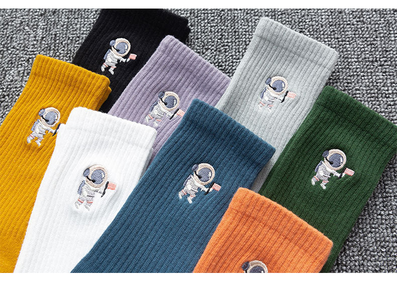 Astronaut All-match Tube Socks